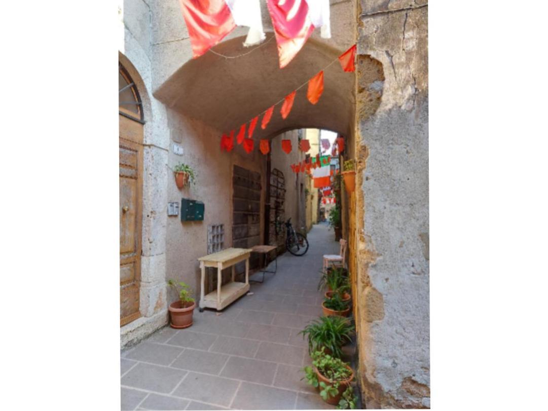 La Casa Romantica Nel Ghetto Pitigliano Exterior foto